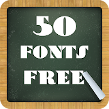 50 Fonts Free icon