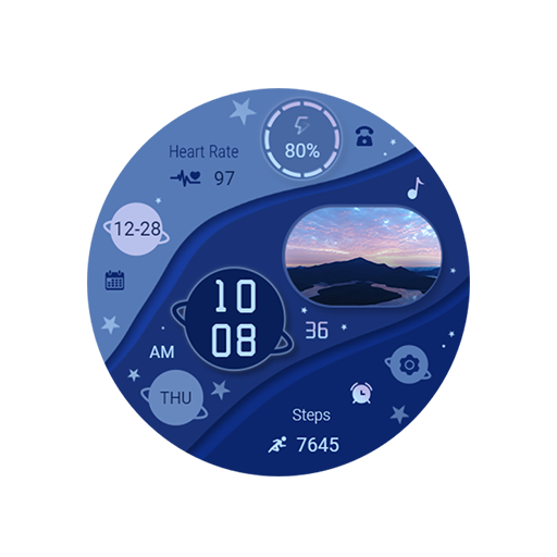 Cosmic Weather For Wear OS logo