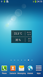 Temperature / Humidity Widget