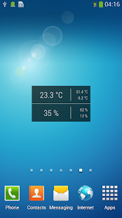 Temperature / Humidity Widget(圖1)-速報App