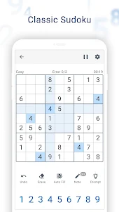 Sudoku-Classic Number puzzle