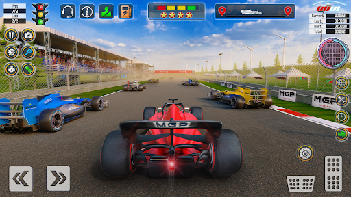 Android application Real Formula Car Racing Games screenshort