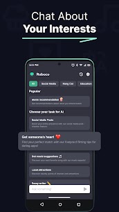Roboco MOD APK – AI Chatbot Assistant (Pro Unlocked) Download 3