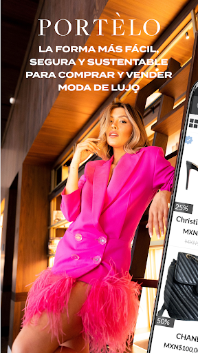 Android application Portèlo-Marketplace Moda Lujo screenshort