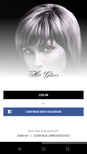 Android application The Hair Gallery screenshort