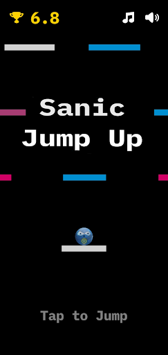 Android application Sanic JumpUp screenshort