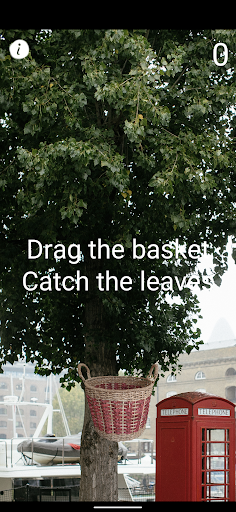 Android application Falling Leaves screenshort