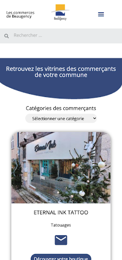 Commerces de Beaugency Screen 2
