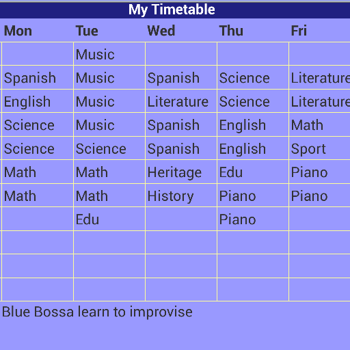 School Timetable logo