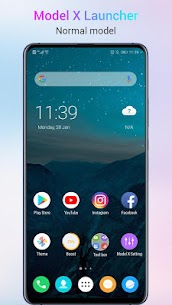 X Launcher – Model x launcher v8.5 MOD APK (Patched) Free For Android 1