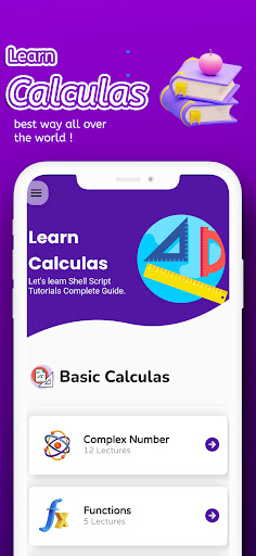 Screenshot of Learn Math - Basic Mathematics
