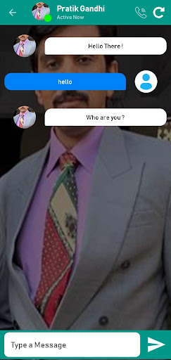 Android application Harshad Mehta Fake Video Call screenshort