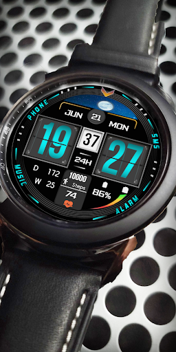 FS-W10 DIGITAL WATCHFACE Screen 3