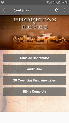 Historia de Profetas y Reyes Screen 3