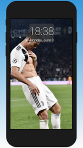 Screenshot 1 Cristiano Ronaldo LockScreen android