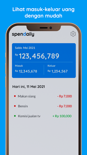 Android application Spendaily - Catatan Keuangan screenshort