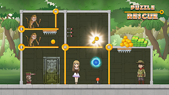 Game screenshot パズルレスキュー：ピンを引く mod apk