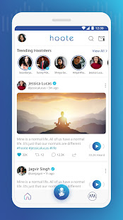 Hoote: Audio Social Media App 2.1.6 screenshots 1