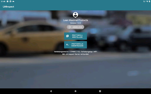 Android application LMInspect screenshort