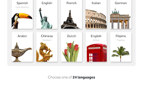 Rosetta Stone : 새로운 언어 배우고 말하기