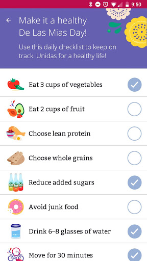 De Las Mias - Healthy Lifestyl Screen 2
