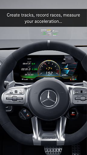Android application AMG Track Pace screenshort