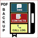 Cover Image of डाउनलोड एसएमएस, कॉल - एक्सएमएल, पीडीएफ, सीएसवी (सुपर बैकअप और पुनर्स्थापना)  APK