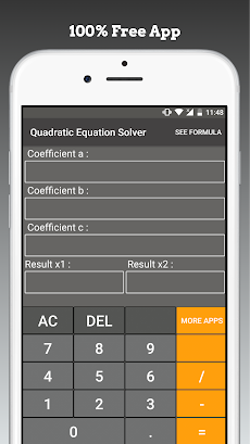 Quadratic Equation Solverのおすすめ画像1