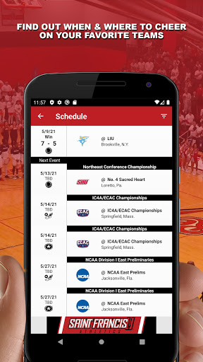 Saint Francis Red Flash Screen 2