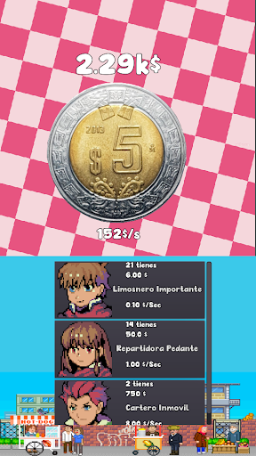 Android application Cinco Pesos screenshort