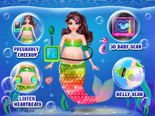 Baby Mermaid Games for Girls Screen 3