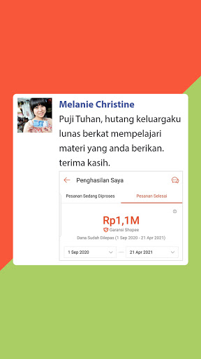 100 Juta Ecourse - Jualan Onli Screen 3