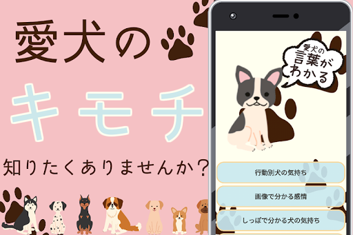 犬の言葉がわかるアプリ ワンちゃんのお世話 いぬの気持ち By Hang In There Google Play 日本 Searchman アプリマーケットデータ