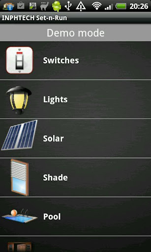Android application iGondnok screenshort