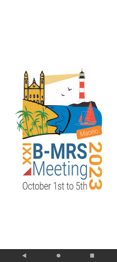 Android application XXI B-MRS Meeting screenshort