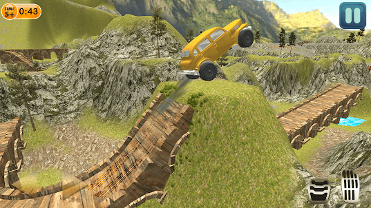 Off-road 4x4 driving simulator