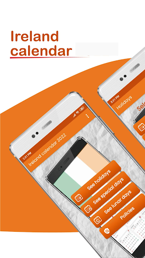Android application Ireland calendar 2024 screenshort