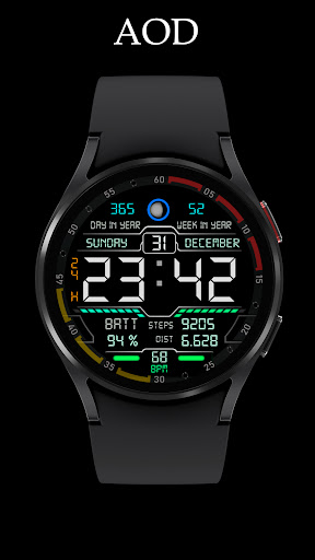I3D Digital 24H watch face screenshot 19