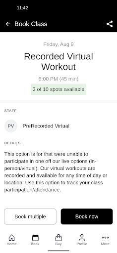 E3 Fitness NC Screen 3