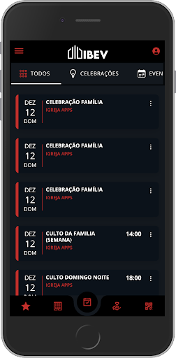 IBEV ONLINE Screen 2