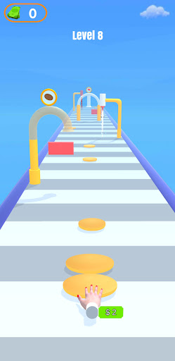 Android application Burger Runner screenshort
