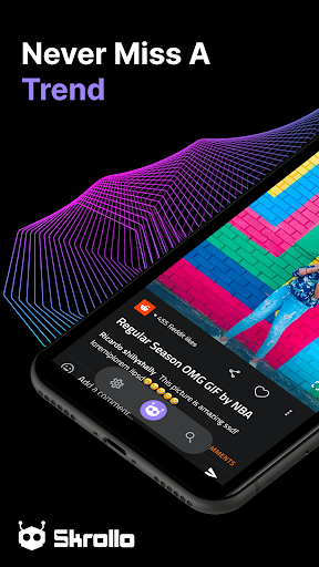 Android application Skrollo: Never miss a trend screenshort