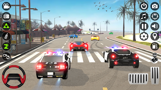 Police Chase Games : Cop Car