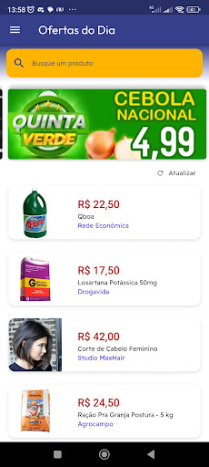 Android application Ofertas Terenos screenshort