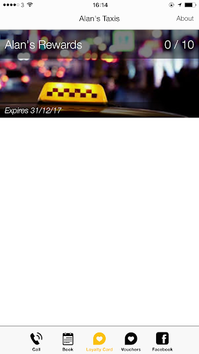 Alans Taxis Screen 3