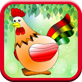Chicken Game: Kids - FREE! icon