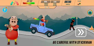 Motu Patlu Hill Racing Journey - Screenshot 3