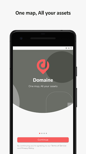 Android application Domaine screenshort