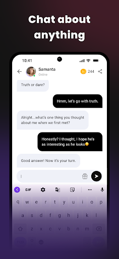 Pheon: AI Girlfriend Chat Bot Screenshot