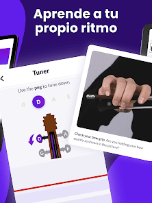 Captura de Pantalla 12 Aprende Violín - tonestro android